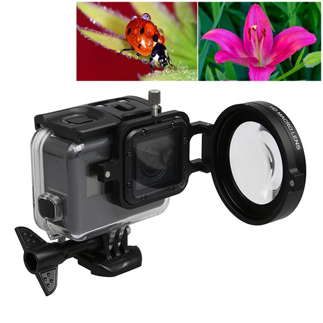 V562-0131ACD-202508272131-01 58mm Macro Lens with Adapter Ring for Gopro Hero5 - Professional Quality - Image 2