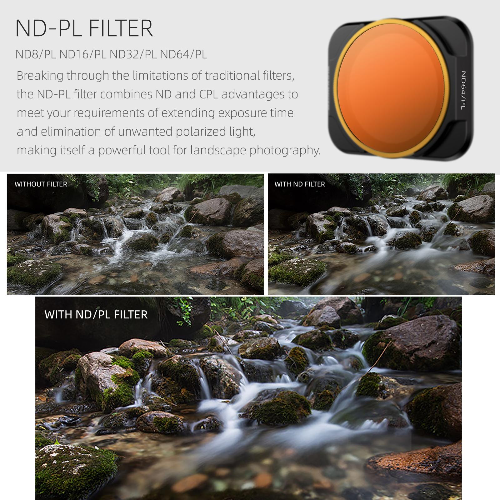 V562-0230POD-202508271931-06 4-in-1 Nd Lens Filters for Dji Air 2s - Nd8pl Nd16pl Nd32pl Nd64pl - Image 7