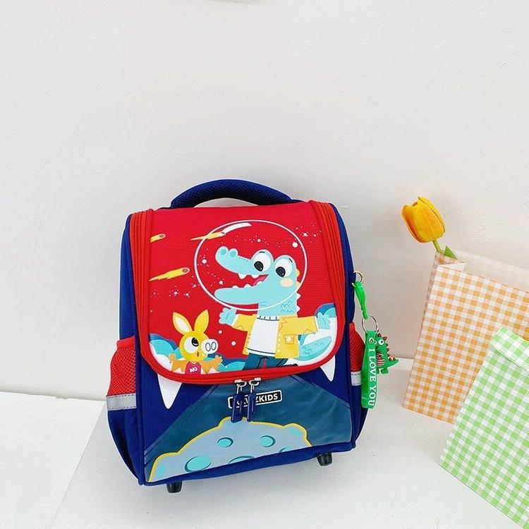 V562-1096324060DBT-202508281240-00 Kindergarten Dinosaur Shoulder Bag - Perfect for Little Ones - Dinosaur Red - Image 1