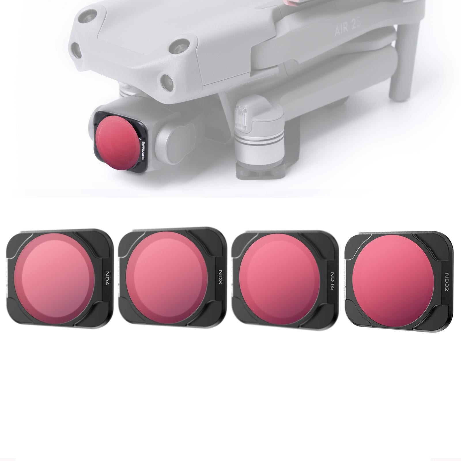 V562-1230POD-202508272136-01 4-in-1 Nd Lens Filter Set for Dji Air 2s - Image 2