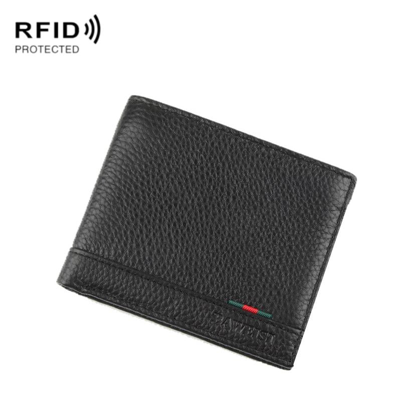 V562-2023122060DBT-202508271021-00 Rfid-blocking Men Wallet with Card Slots - Image 1