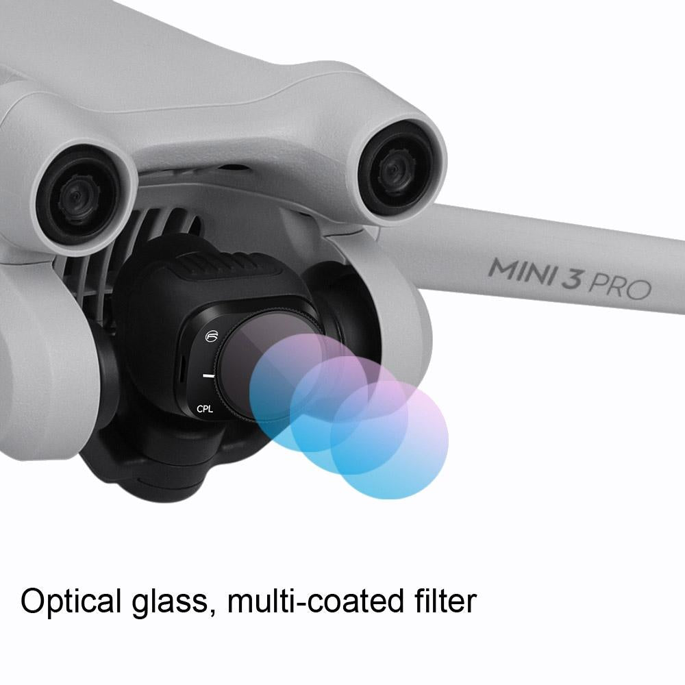 V562-2026142060DBT-202508272125-05 Adjustable Aluminum Alloy Filter for Dji Mini 3 Pro - Cpl Style - Image 6