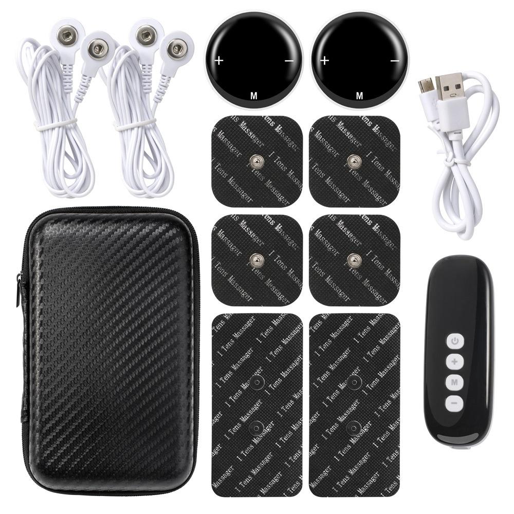 V562-2044635060DBT-202508292316-00 Ems Cervical Massager Patch Full Body Pulse Therapy - Double Host With Remote - Image 1