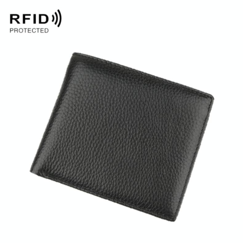 V562-2072122060DBT-202508271140-00 Men Leather Coin Wallet with Rfid Protection - Image 1