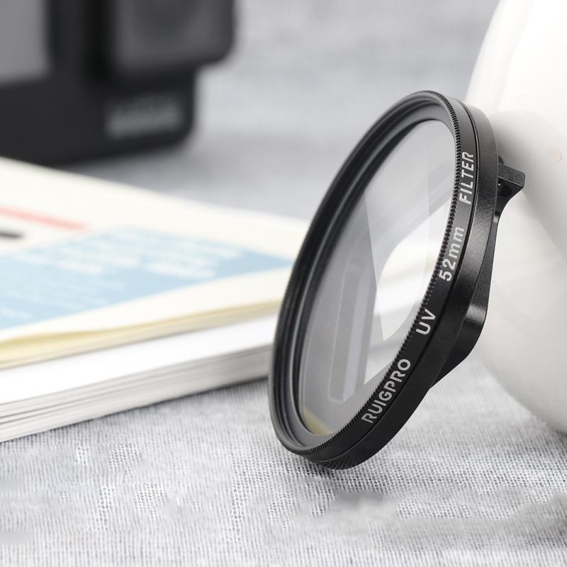 V562-2680ACD-202508280711-01 52mm Professional Filter Set for Gopro Hero 7 / 6 / 5 with Adapter and Lens Cap - Image 2