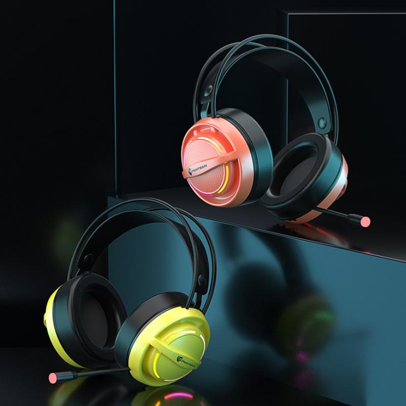 V562-3039171060DBT-202508280326-07 Psh-100 Gaming Earphones With Mic 3.5Mm Orange - Image 8