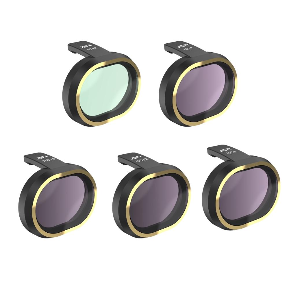 V562-308528100ADE-202508272135-02 5-in-1 Lens Filter Kit for Fimi X8 Mini Drone - Nd4 Nd8 Nd16 Nd32 Stars - Image 3