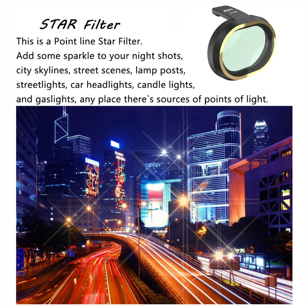 V562-308528100ADE-202508272135-08 5-in-1 Lens Filter Kit for Fimi X8 Mini Drone - Nd4 Nd8 Nd16 Nd32 Stars - Image 9