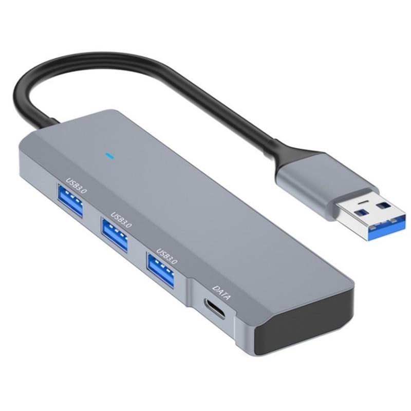 V562-3166200AYS-202508280640-01 Aluminum Usb 3.0 + Type-C Hub Adapter - Image 2