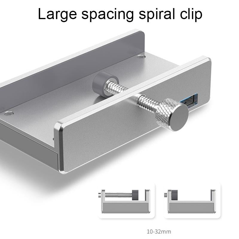 V562-3211CP-202508292235-04 Aluminum 4-Port Usb 3.0 Clip Hub With 1M Cable - Pc1123 - Image 5