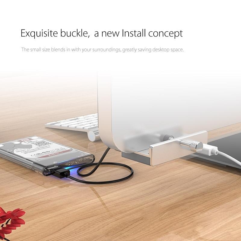 V562-3211CP-202508292235-09 Aluminum 4-Port Usb 3.0 Clip Hub With 1M Cable - Pc1123 - Image 10