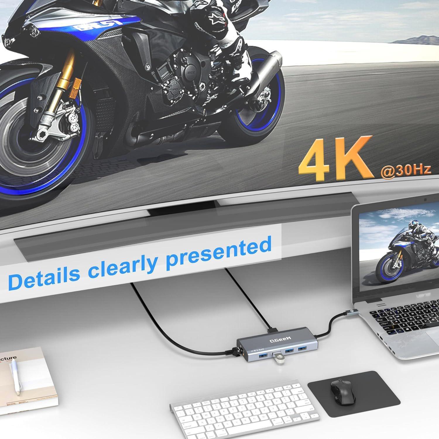V562-32506060DBT-202508280135-05 9-In-1 Usb-C Docking Station Hdmi Rj45 Pd Usb - Image 6