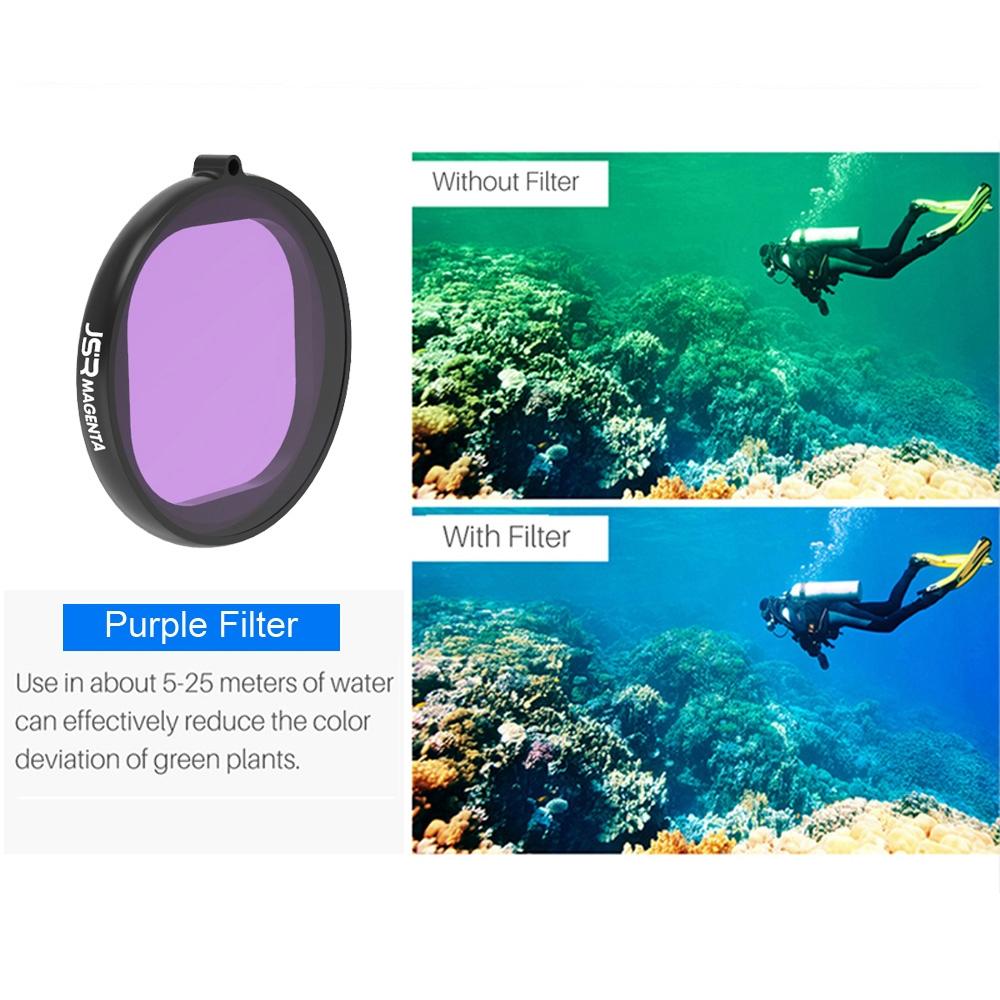 V562-3891ACD-202508272030-04 6-in-1 Round Diving Lens Filter for Gopro Hero8 - Image 5
