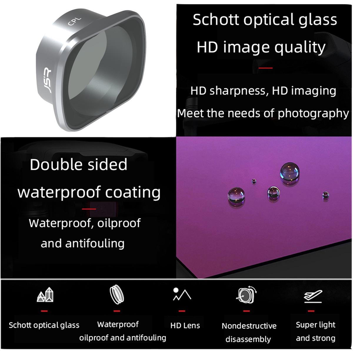 V562-4520POD-202508272252-03 Aluminum Alloy Frame Lens Filter for Dji Fpv - Image 4