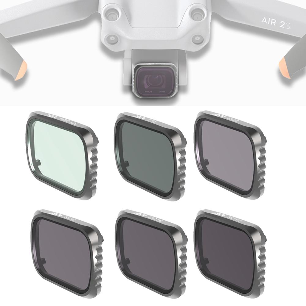 V562-4820POD-202508271946-01 6-in-1 Aluminum Lens Filter for Dji Air 2s - Image 2
