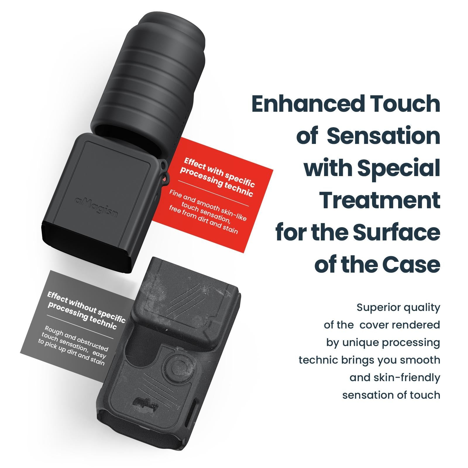 V562-6075554060DBT-202508280530-03 5-in-1 Silicone Case for Dji Pocket 3 Camera Accessories - 7 In 1 Gray - Image 4