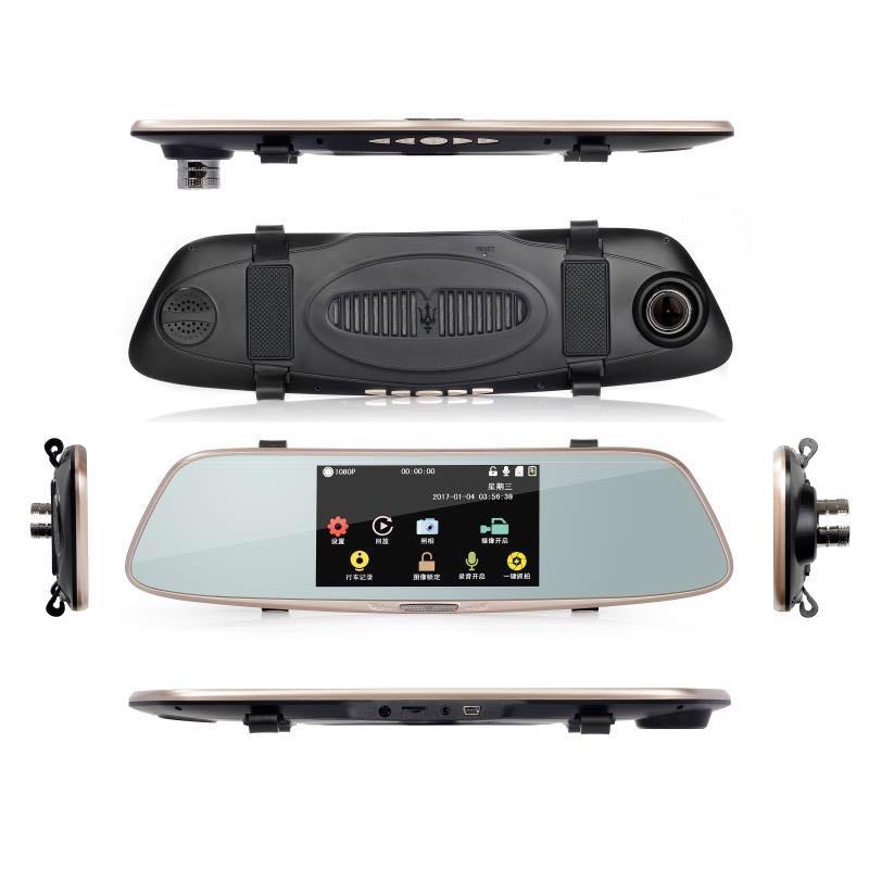 V562-6539SMC-202508271246-04 720p Dual Channel Car Black Box with 5 Ips Touch Screen Rear View Mirror - Image 5