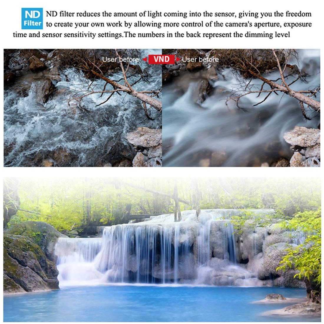 V562-6691POD-202508272250-03 Adjustable Vnd 2.5 Stop Lens Filter for Dji Mavic Air 2 Drone - Image 4