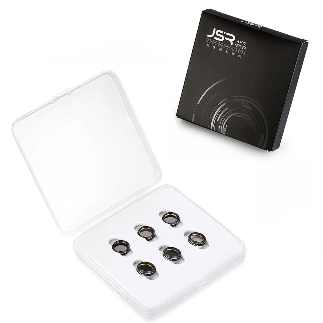 V562-7402THC-202508272231-03 6-in-1 Hd Drone Lens Filter Kit for Dji Mavic Air - Star Effect Nd4 Nd8 Nd16 Nd32 Cpl - Image 4