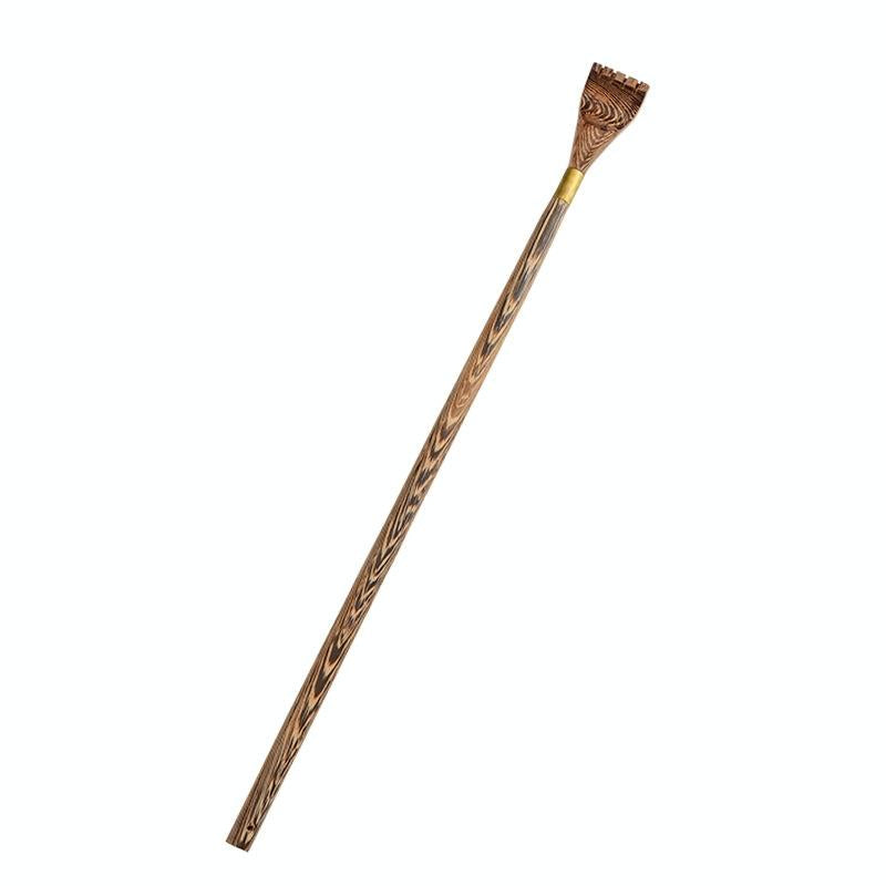 V562-8024271060DBT-202508280530-00 Long Handle Wooden Back Scratcher Small Hand Style - Image 1