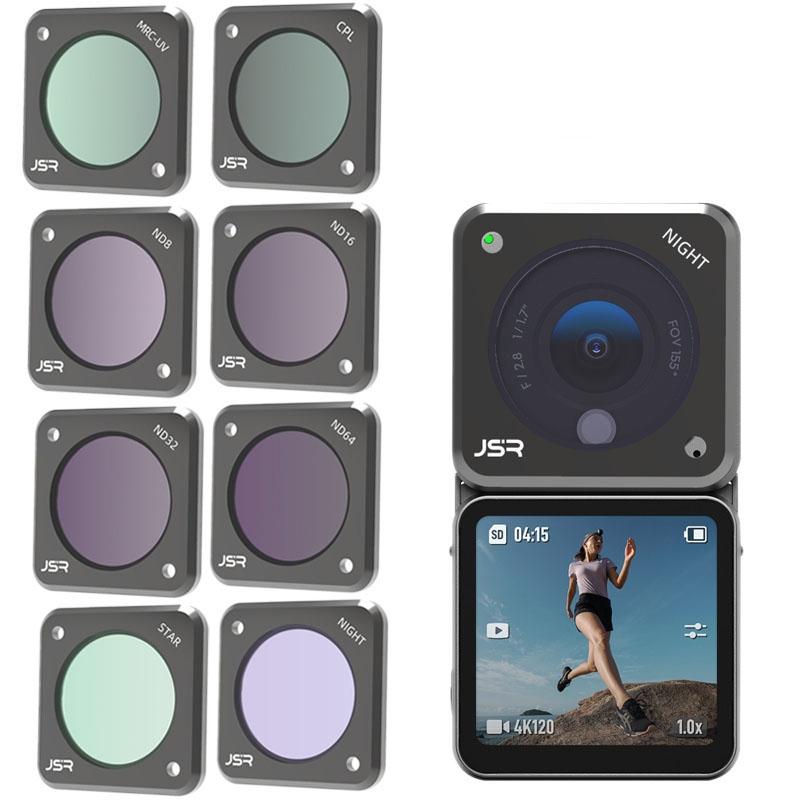 V562-8170052060DBT-202508271912-02 4-in-1 Ndpl Filters for Dji Action 2 Camera - Image 3