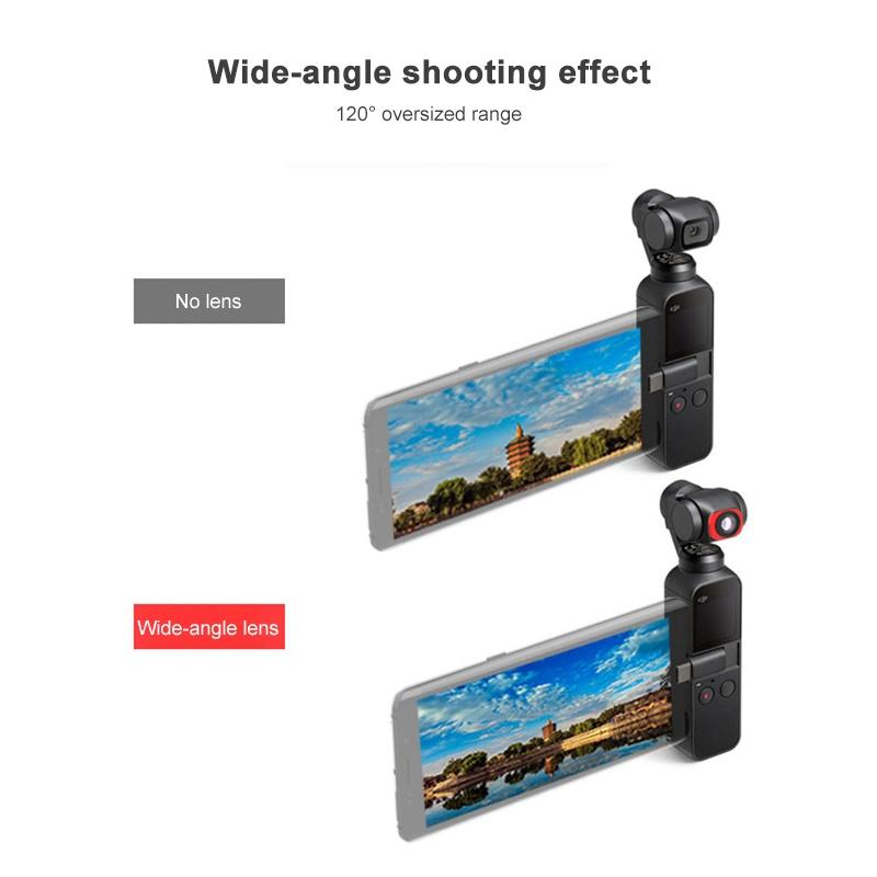 V562-8270ACD-202508272105-09 5-in-1 Super Wide Angle Lens with Macro Cpl and Nd16 Filters for Dji Pocket - Image 10