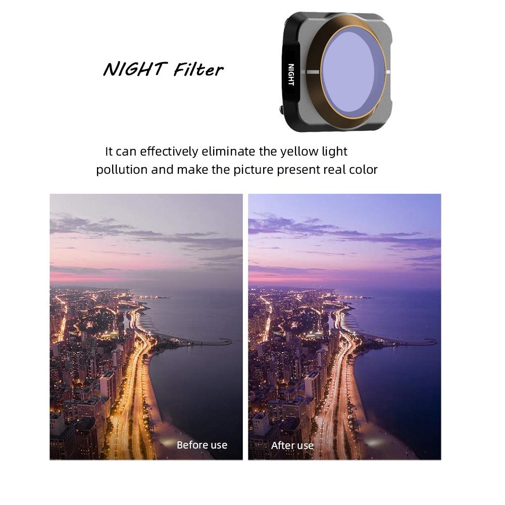 V562-8791POD-202508271936-07 8-in-1 Night Star Lens Filter for Dji Mavic Air 2 - Image 8