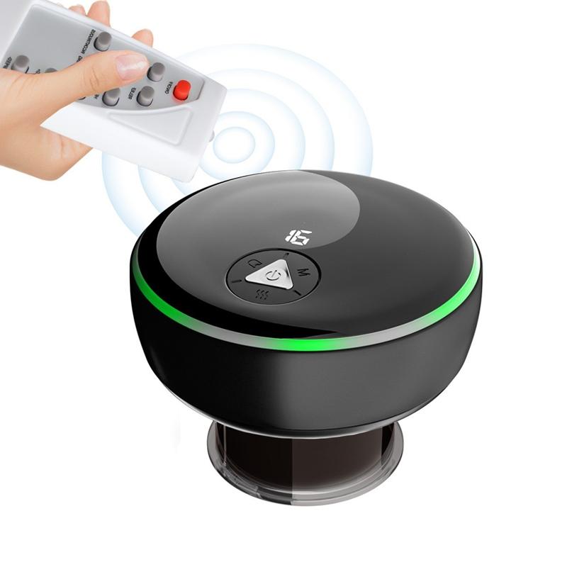 V562-A1001063060DBT-202508292310-00 Smart Cupper With Light: Electric Heated Scraping Massage Tool - Black - Image 1