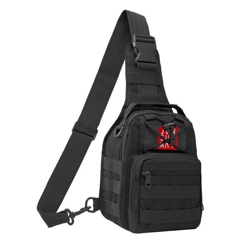 V562-A100168100AYS-202508282246-08 Waterproof Crossbody Chest Pack For Outdoor Sports Lightweight & Durable - Khaki - Image 9