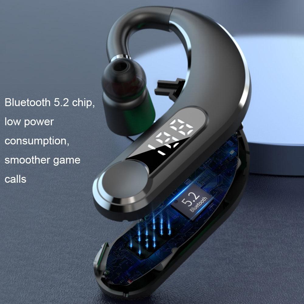 V562-A1003714060DBT-202508271141-07 Waterproof Bluetooth Earphones with Led Display - Black - Image 8
