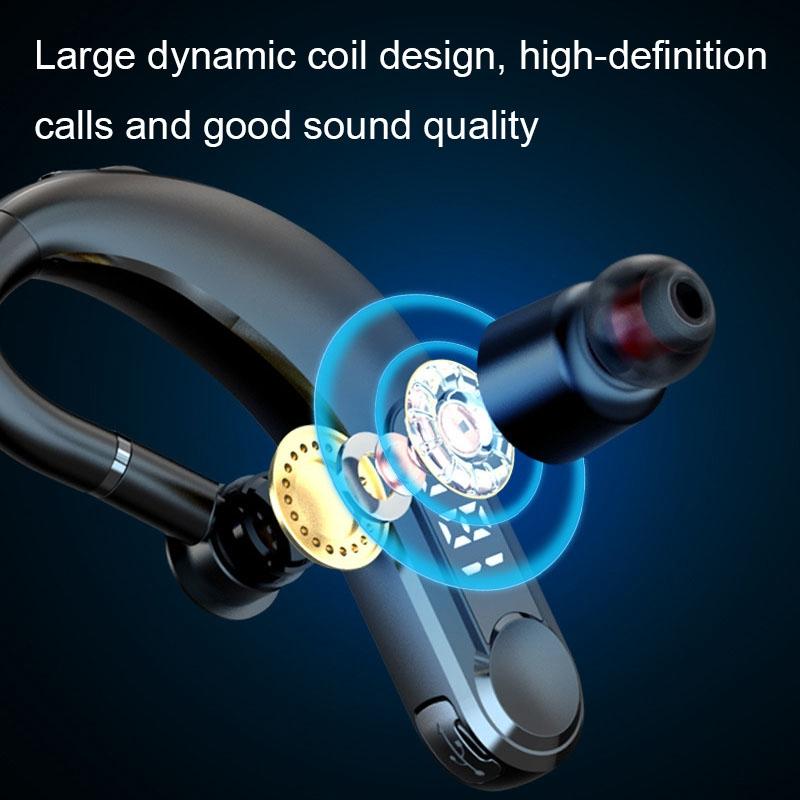 V562-A1003714060DBT-202508271141-08 Waterproof Bluetooth Earphones with Led Display - Black - Image 9