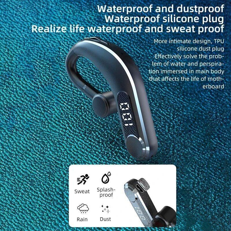 V562-A1003714060DBT-202508271141-11 Waterproof Bluetooth Earphones with Led Display - Black - Image 12