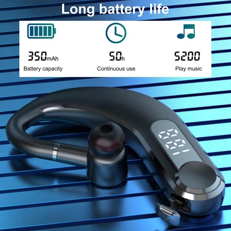 V562-A1003714060DBT-202508271141-12 Waterproof Bluetooth Earphones with Led Display - Black - Image 13