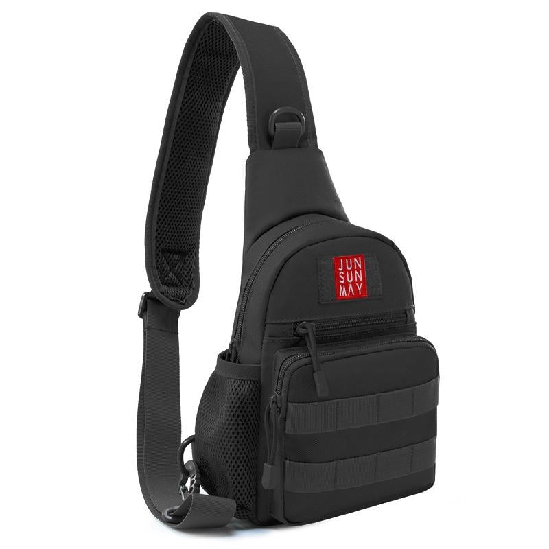 V562-A100758100AYS-202508290126-10 Waterproof Crossbody Chest Pack For Outdoor Sports Lightweight & Durable - Khaki - Image 11