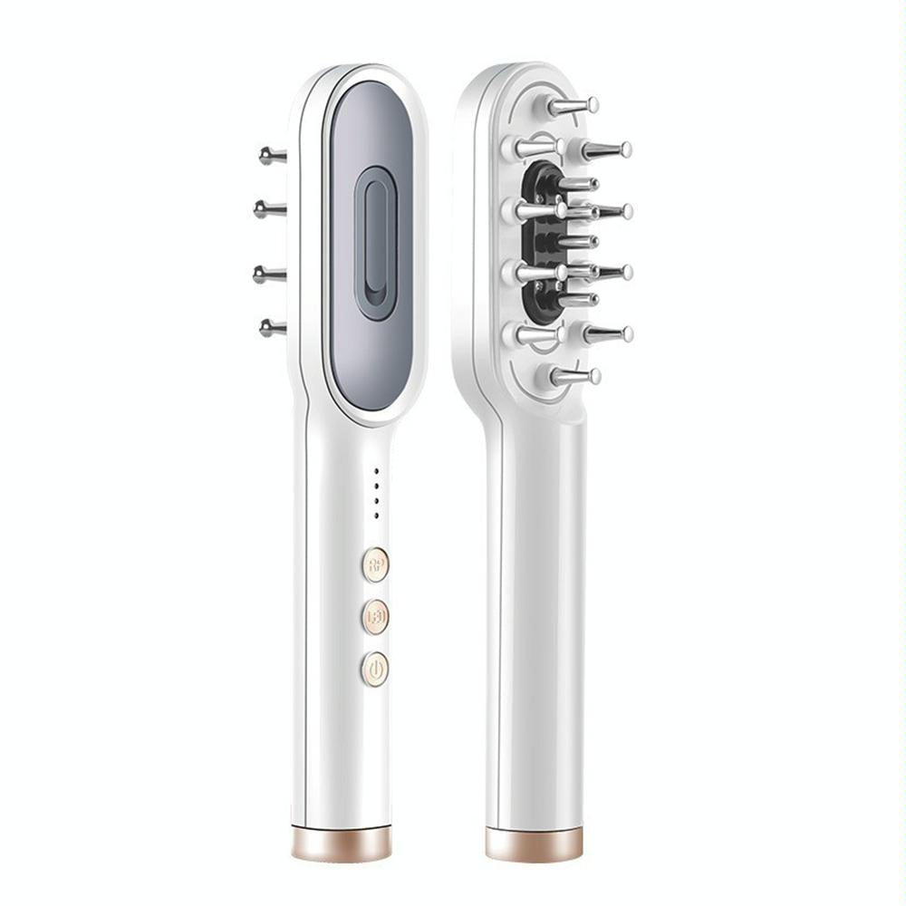 V562-A100899700ADE-202508292026-00 Kd3806 Ems Micro-Current Hair Care Comb - White - Image 1
