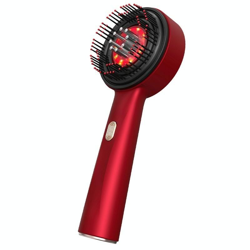 V562-A1011515060DBT-202508292305-00 Red Light Scalp Massage Comb For Hair Growth 630Nm Liquid Care - Red - Image 1
