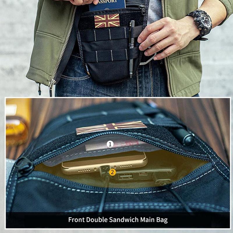 V562-A1016373060DBT-202508271620-07 Anti Theft Shoulder Bag Invisible Personal Black - Image 8