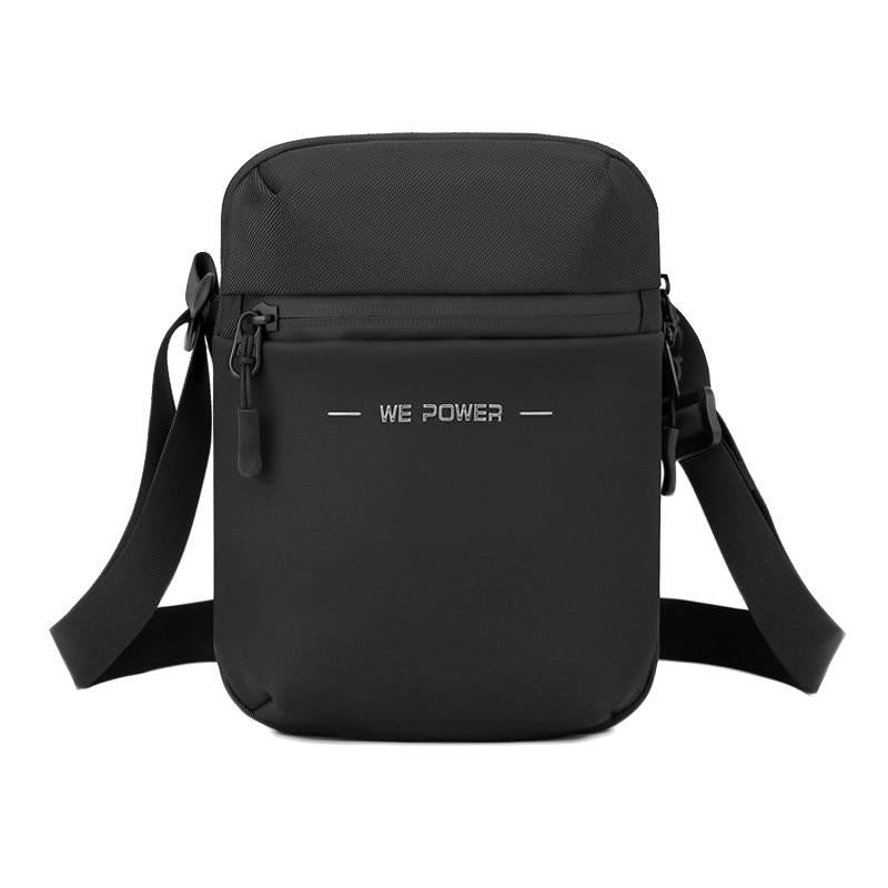 V562-A1017884060DBT-202508290052-00 Simple Men Crossbody Bag Business Casual Shoulder Sling For Everyday Use - Black - Image 1