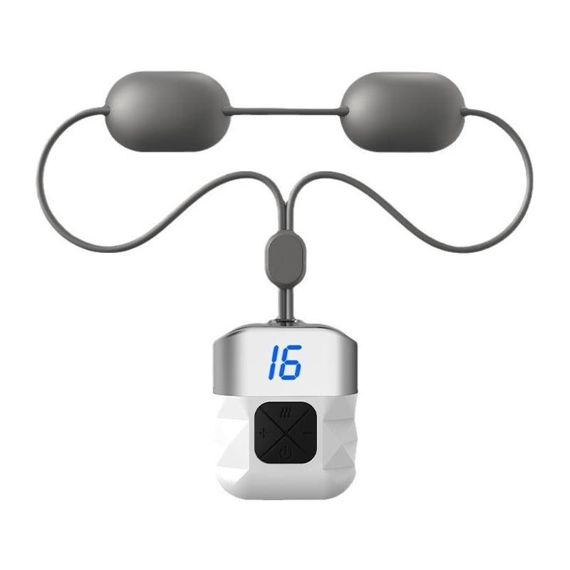 V562-A1023914060DBT-202508292030-00 Portable Ems Neck Massager For Shoulder & Cervical Therapy - White - Image 1