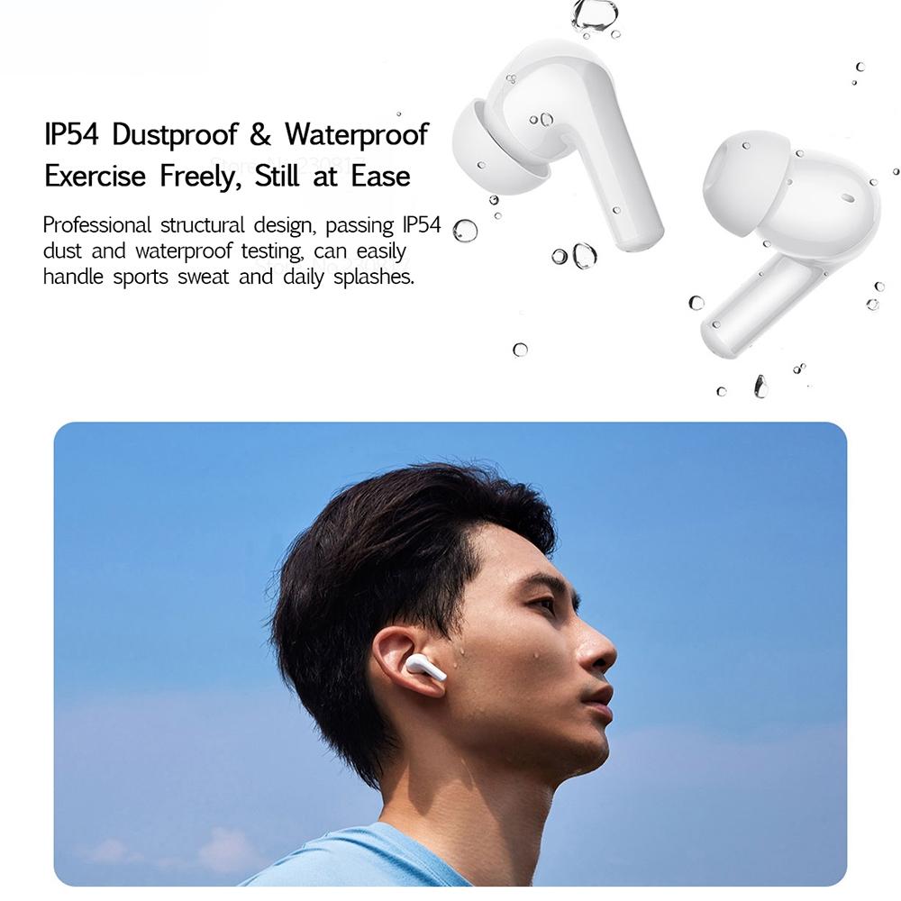 V562-A1029683060DBT-202508271116-05 Waterproof Redmi Buds 4 Vitality Wireless Earphone with Bluetooth Calling and Noise Reduction - White - Image 6