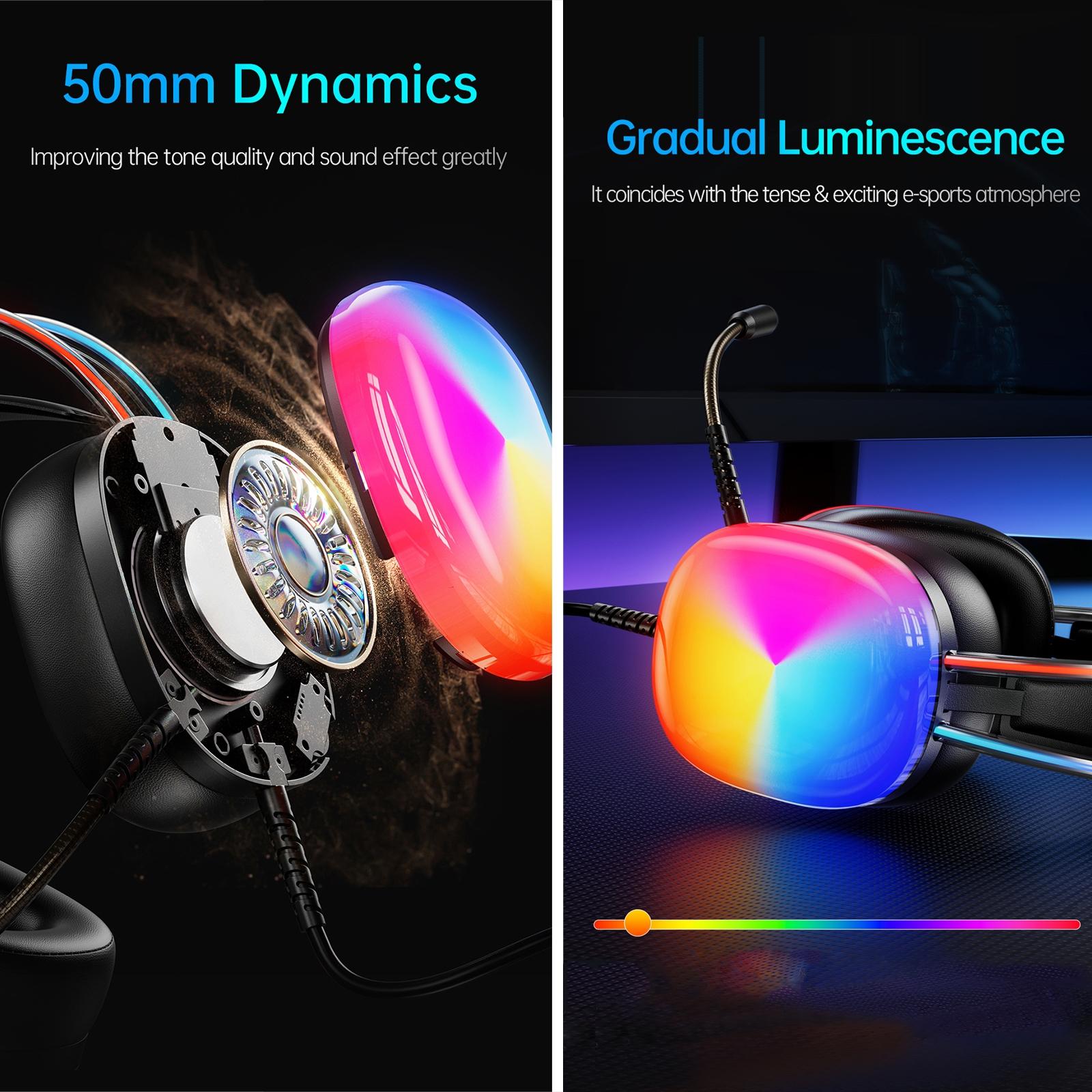 V562-A103205700ADE-202508292111-05 Pro Luminous Wired Headphones 2M Cable - Black - Image 6