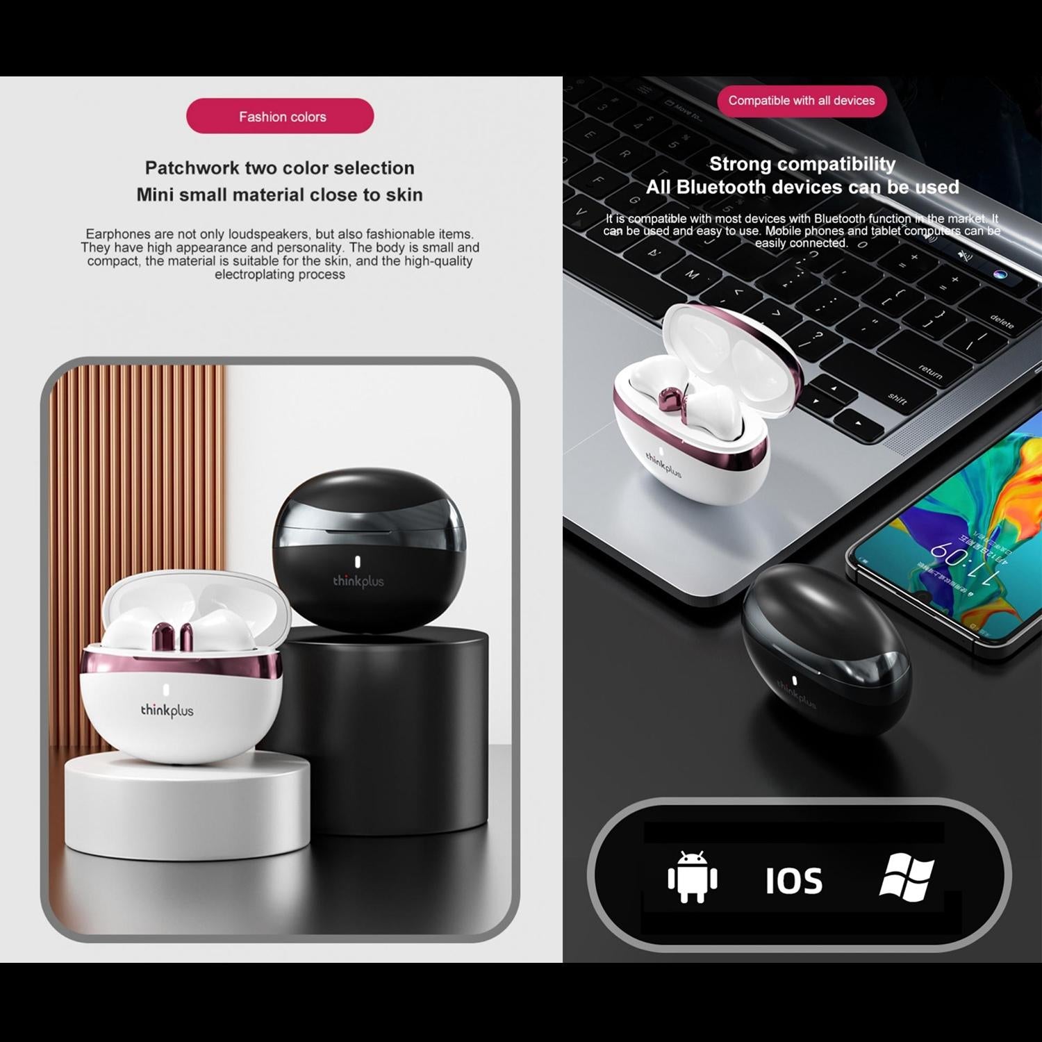 V562-A103378300ADE-202508271025-06 Wireless Bluetooth Earphones with Hd Mic - Black - Image 7