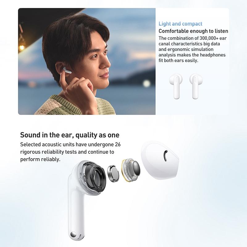 V562-A104460600ADE-202508281345-05 Wireless Bluetooth Earphones 5.3 - Se 2 - White - Image 6