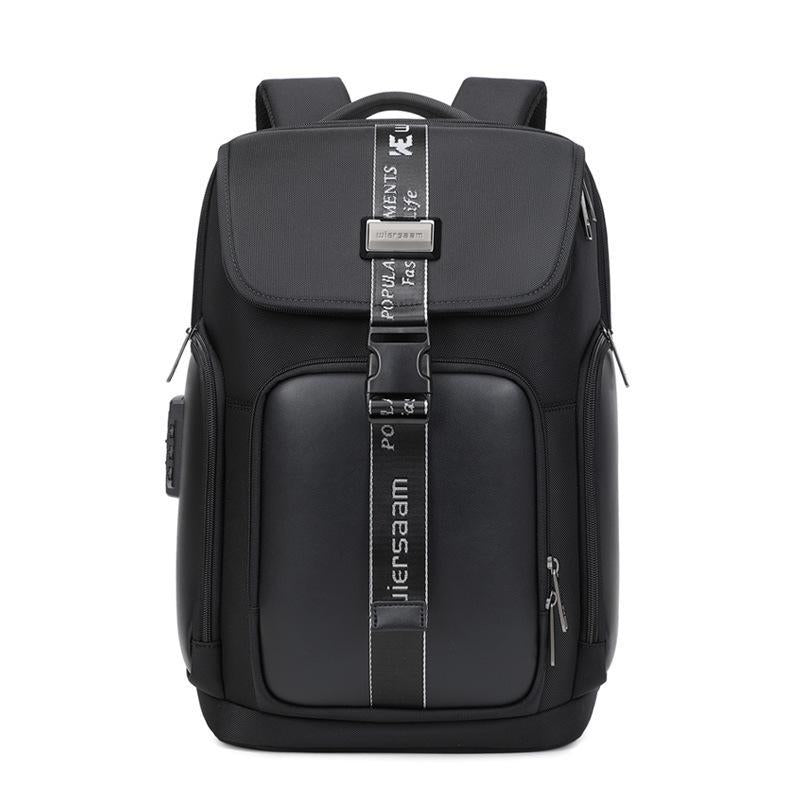 V562-A1049295060DBT-202508280240-00 Waterproof Men Business Backpack Black - Image 1