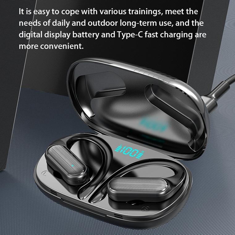 V562-A1061214060DBT-202508271125-09 Waterproof Wireless Bluetooth Earphones with Led Display - Black - Image 10
