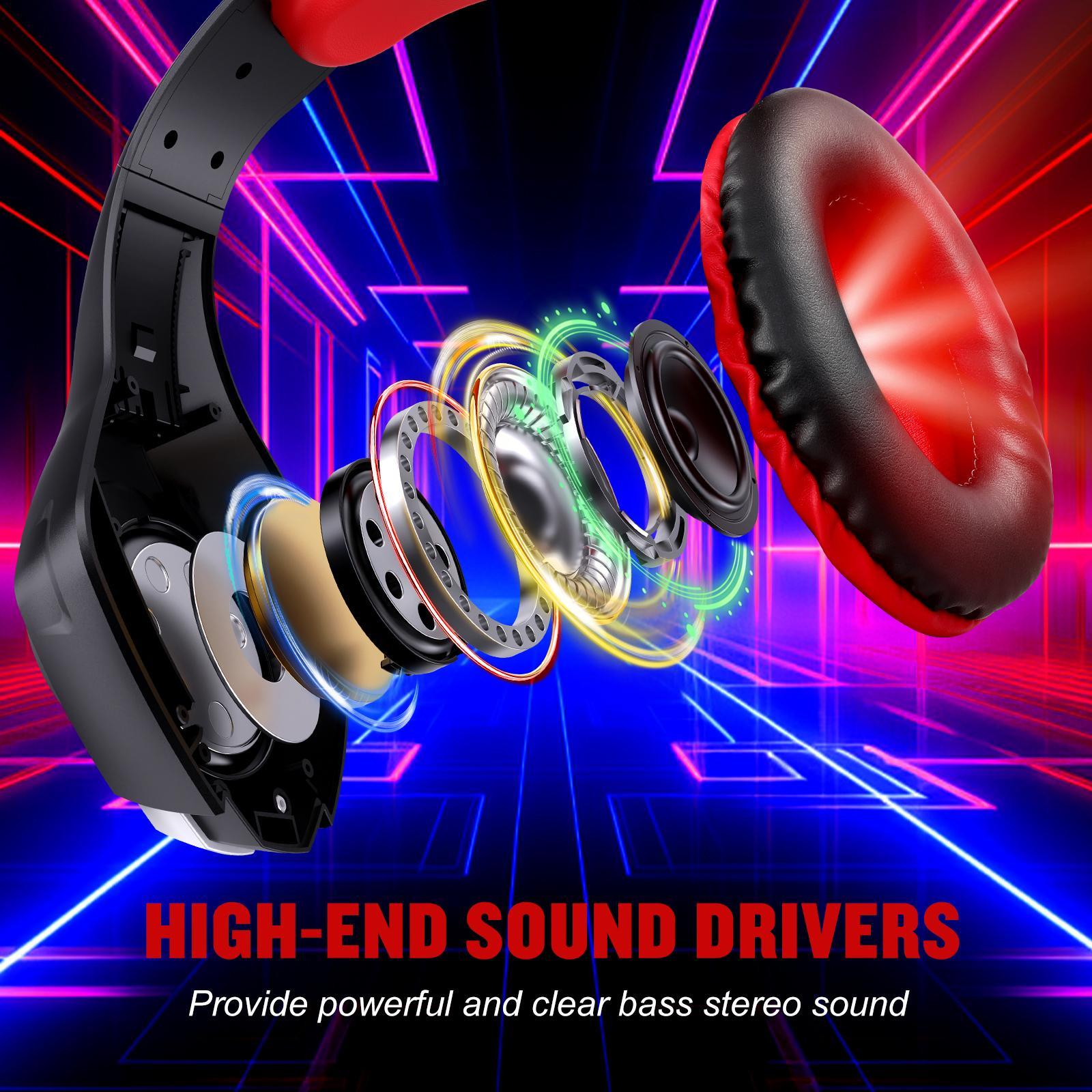V562-A106257700ADE-202508292110-02 Omni Mic Gaming Headset 1.9M Length - Black Blue - Image 3