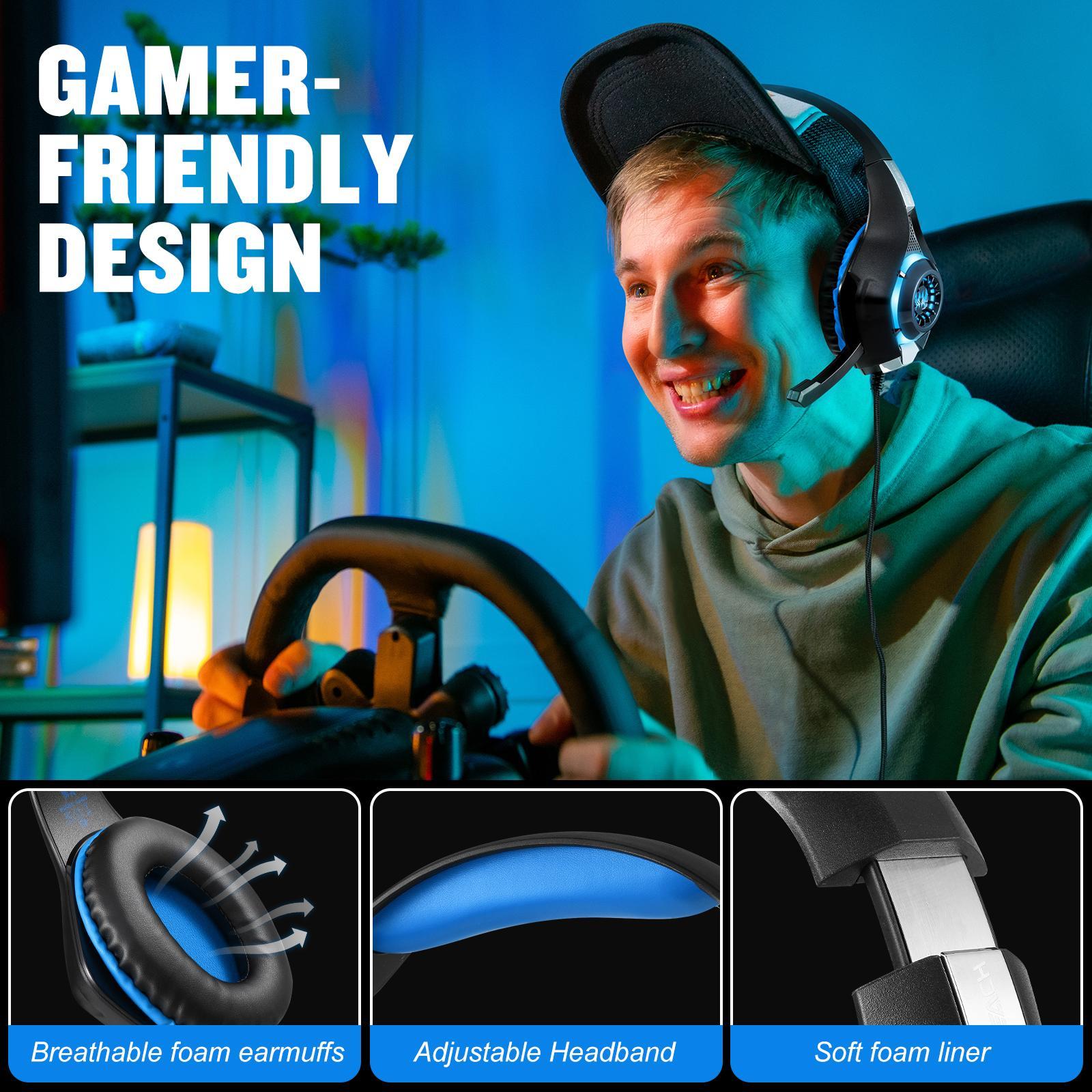 V562-A106257700ADE-202508292110-11 Omni Mic Gaming Headset 1.9M Length - Black Blue - Image 12