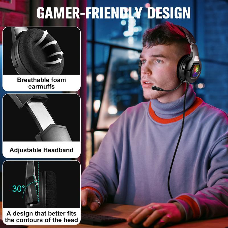 V562-A106357700ADE-202508292216-04 Omni-Directional Esports Headset 1.9M Length - Blac - Image 5
