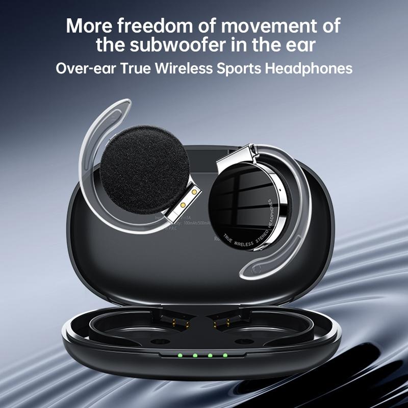 V562-A106466300ADE-202508281525-04 Waterproof Wireless Bluetooth Earphones with Noise Reduction - t & g F2 - Black - Image 5
