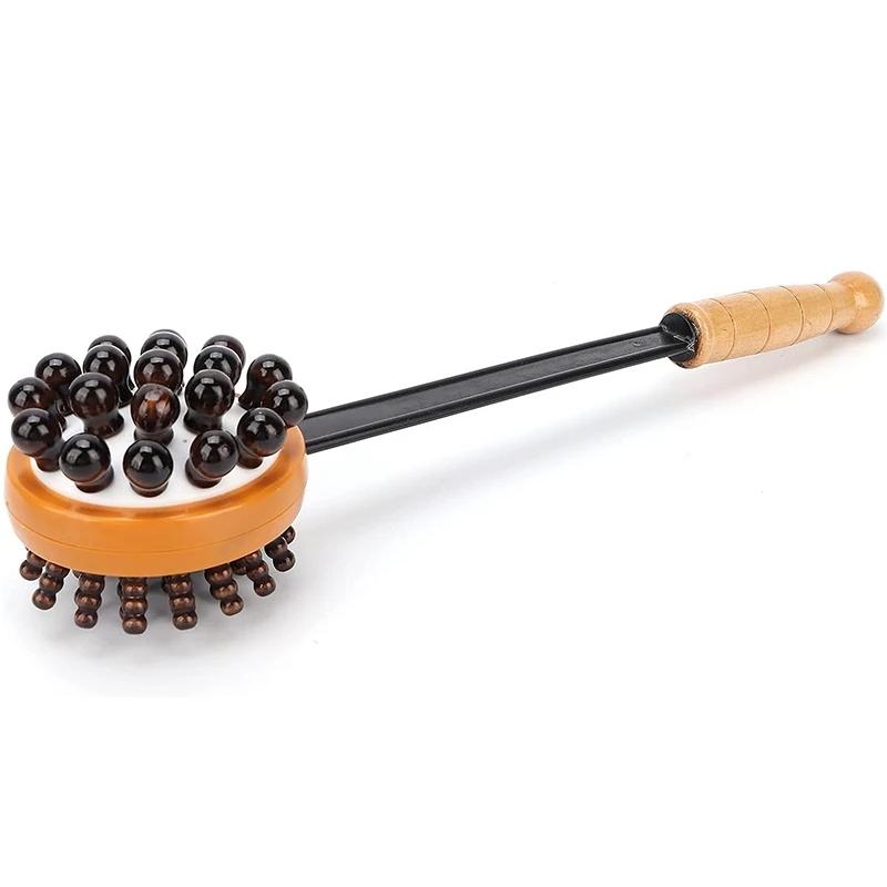 V562-A1066274060DBT-202508280615-00 Double Head Meridian Massage Hammer Handheld Knocking Fitness Hammer - Image 1